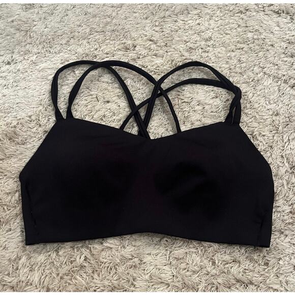 Savage X Fenty black strappy sports bra Size Small - Picture 2 of 4
